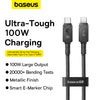 Baseus Unbreakable Series Fast Charging Data Cable Type C to Type C 100W