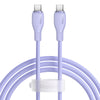 Baseus Pudding Series Fast Charging Cable Type C to Type C 100W - 2m nebula purple