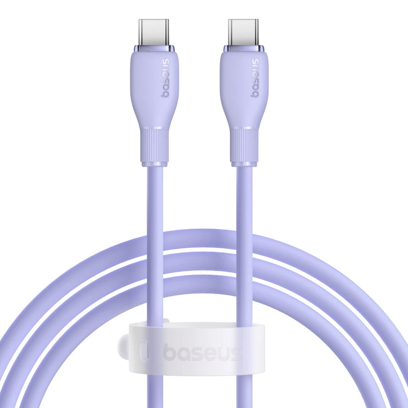 Baseus Pudding Series Fast Charging Cable Type C to Type C 100W - 2m nebula purple
