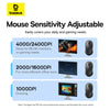 Baseus F02 Ergonomic Wireless Mouse (Without Battery)