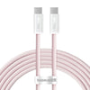 Baseus Dynamic 3 100W Fast Charging Data Cable baby pink