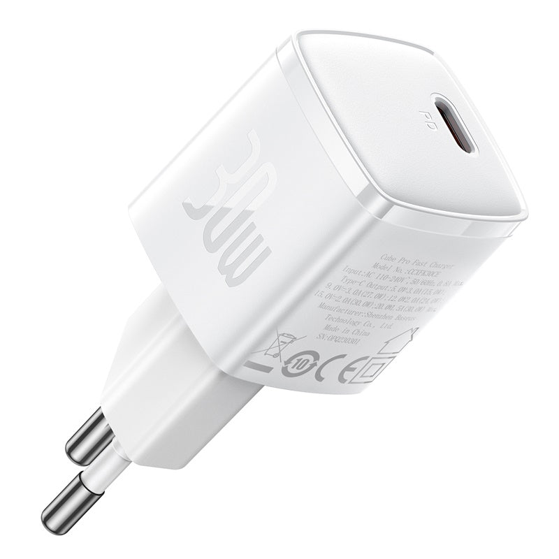 Baseus Cube Pro 30W USB-C PD Fast Charger EU (GaN5)