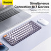 Baseus K01A Wireless Tri-Mode Keyboard - Frosted Gray