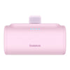 Baseus Compact Fast Charging Power Bank Type C Edition 5000mAh 20W baby pink