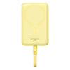 Baseus Magnetic Mini 30W Wireless Power Bank lemon yellow