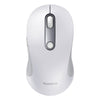 Baseus F02 Ergonomic Wireless Mouse (Without Battery）moon  white
