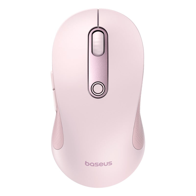 Baseus F02 Ergonomic Wireless Mouse (Without Battery）baby pink